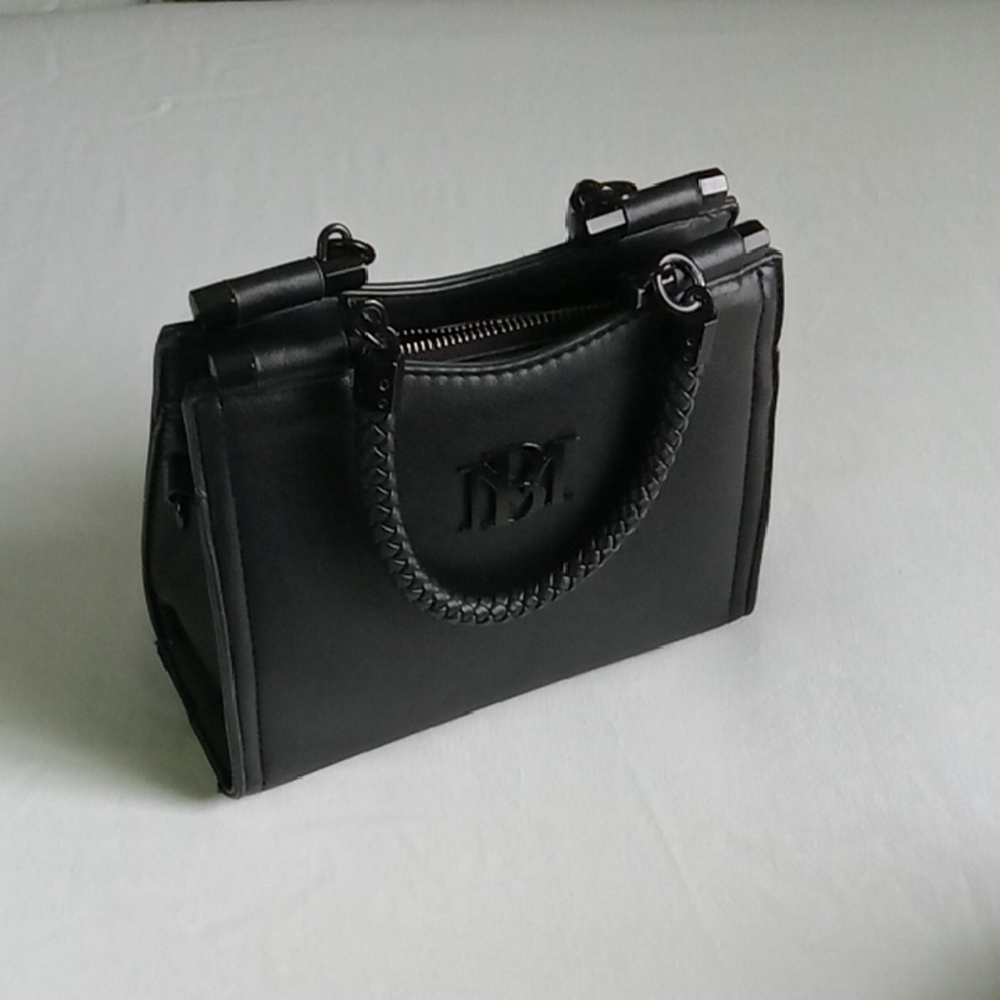 Badgely Mishka Faux Leather Mini Bag With Crossbody Strap
